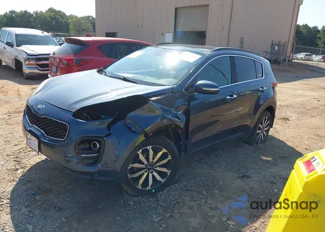 2018 Kia Sportage Ex z USA, uszkodzony, nr VIN KNDPNCAC8J7390445